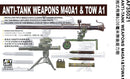 AFV Club 35021 1/35 ANTI-TANK WEAPONS M40A1 & TOW A1
