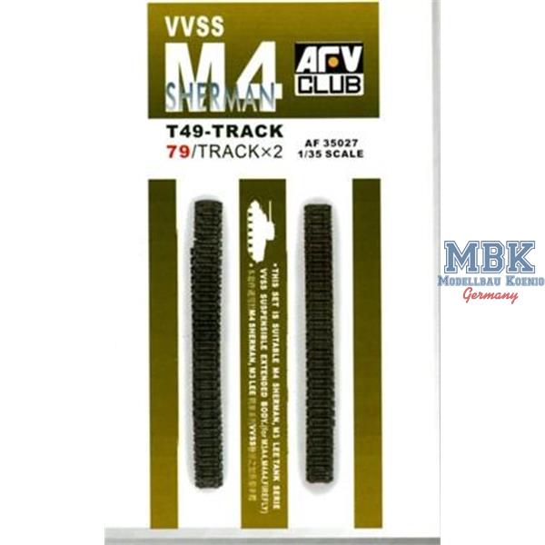 AFV Club 35027 1/35 M4 T49 Track for M4 (79 Links)