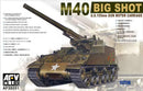 AFV Club 35031 1/35 M40 155mm GUN MOTOR CARRIGE BIG SHOT