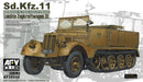 AFV Club 35040 1/35 Leichter Zugkraftwagen Sd.Kfz. 11 3ton Half Track
