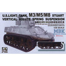 AFV Club 35056 1/35 M3 STUART LIGHT TANK VERTICAL VOLUTE SPRING SUSPENSION