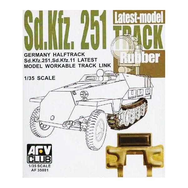AFV Club 35081 1/35 German Sd.Kfz.251 Final Model Track Link (Workable)