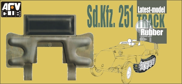 AFV Club 35081 1/35 German Sd.Kfz.251 Final Model Track Link (Workable)