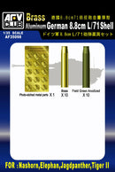 AFV Club 35098 1/35 8.8cm L/71 SHELL CASE (BRASS)