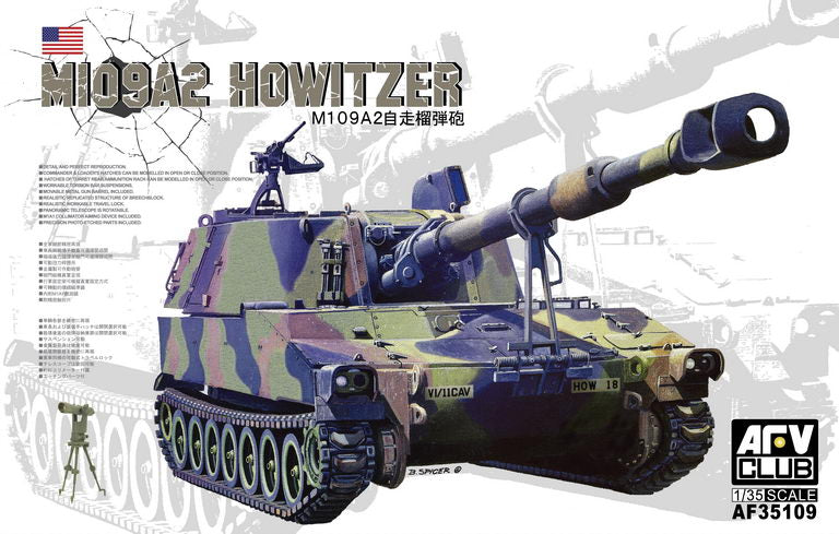 AFV Club 35109 1/35 M109A2 Howitzer
