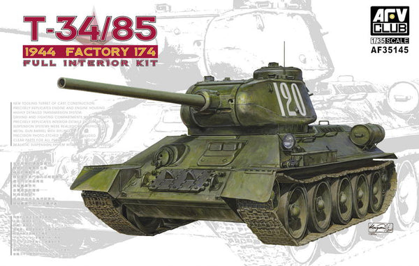 AFV Club 35145 1/35 T-34/85 Model 1944, 1945 No.174