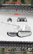 AFV Club 35179 1/35 40cm Steel Track for Late Production Pz.Kpfw. III & Mid Production Pz.Kpfw.IV 1942-1945