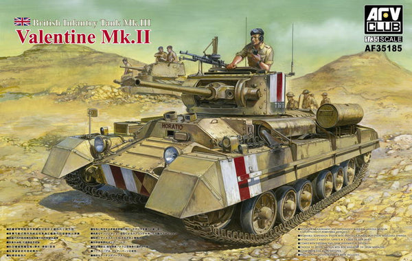 AFV Club 35185 1/35 British Infantry Tank MK.III Valentine MK.II