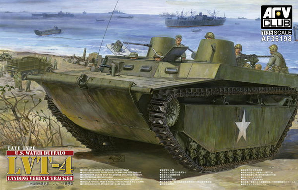 AFV Club 35198 1/35 U.S. Water Buffalko LVT-4 (Late Type)