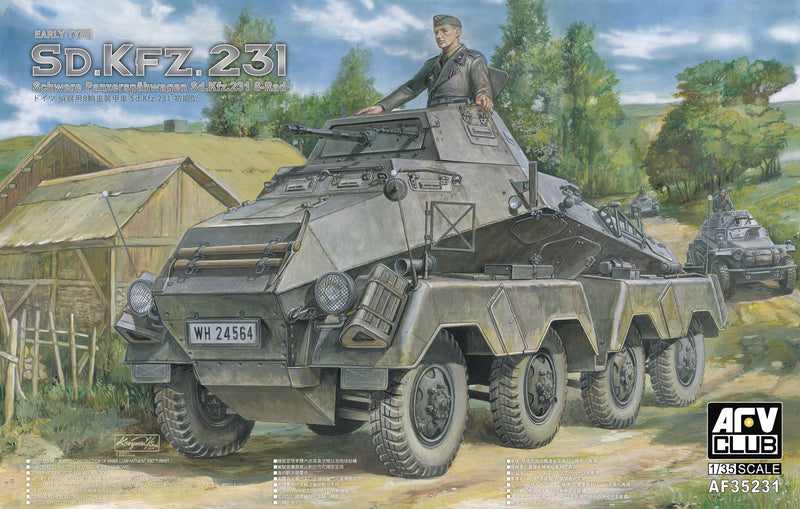 AFV Club 35231 1/35 Sd.Kfz. 231 Schwerer Panzerspähwagen