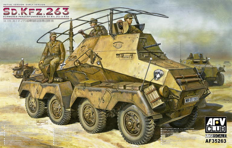 AFV Club 35263 1/35 Panzerfunkwagen Sd.Kfz.263 8-RAD