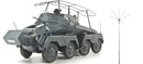 AFV Club 35263 1/35 Panzerfunkwagen Sd.Kfz.263 8-RAD