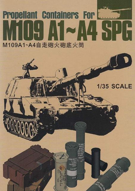 AFV Club 35299 1/35 Propellant Containers for M109A1-A4 SPG