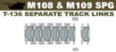 AFV Club 35S23 1/35 T-136 Track for M108/M109 (Workable)