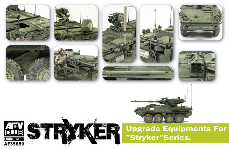AFV Club 35S59 1/35 Stryker Series Upgrade Equipment