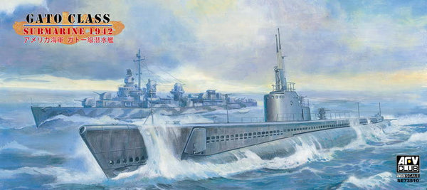 AFV Club SE73510 1/350 GATO Class Submarine 1942