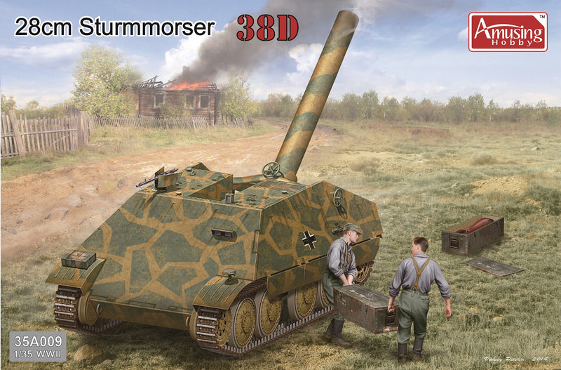 Amusing Hobby 35A009 1/35 28cm Sturmmorser 38D