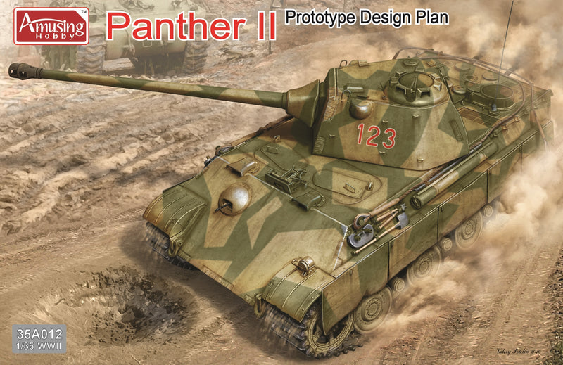 Amusing Hobby 35A012 1/35 Panther II Prototype Design