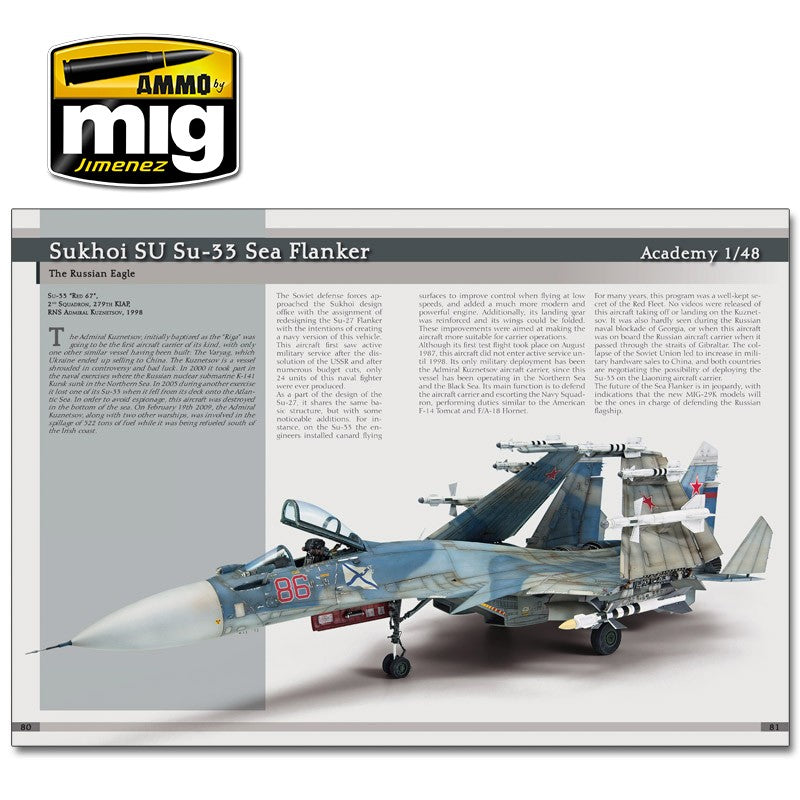 AMMO by Mig EURO 0010 AIRPLANES IN SCALE 2: The Greatest Guide JETS (ENGLISH)