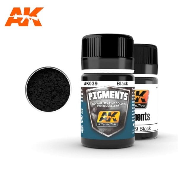 AK Interactive 039 Black Pigment