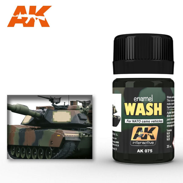 AK Interactive 075 Wash for NATO Vehicles