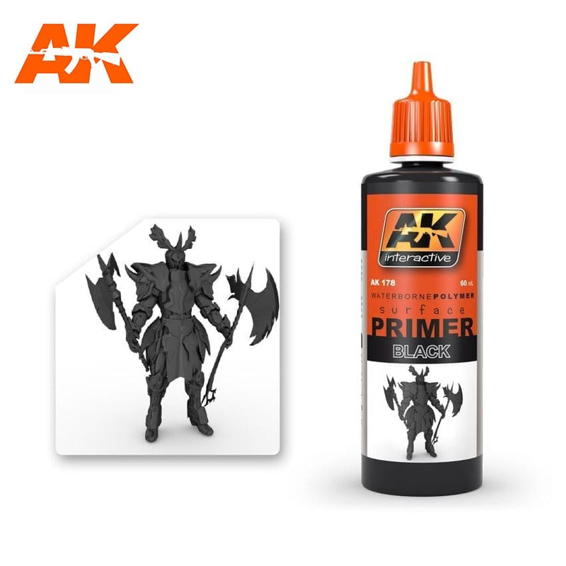 AK Interactive 178 Black Primer