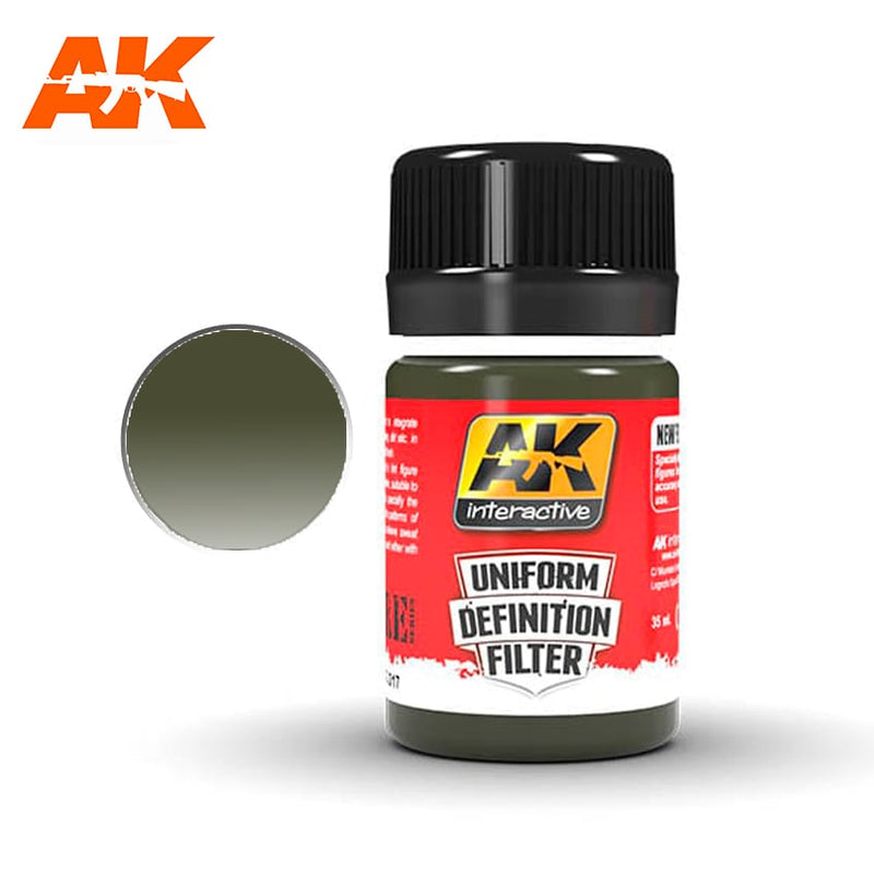 AK Interactive 3017 Green Glaze 35ml