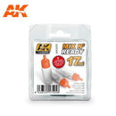 AK Interactive Mix N' Ready Acrylic Jars (6x 17ml Jars w/ Shaker Ball)