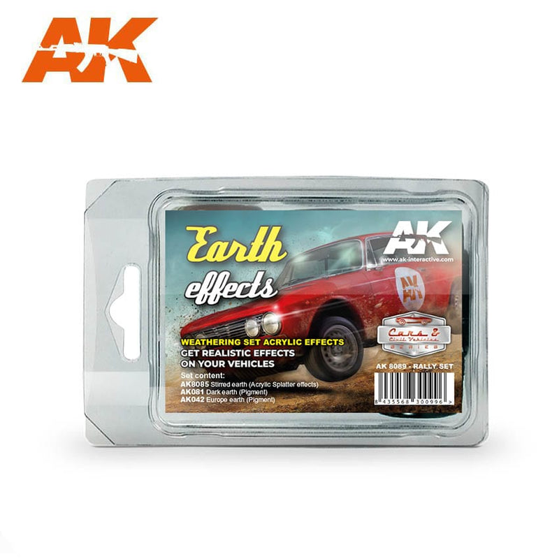 AK Interactive 8089 Earth Effects (Rally Set)