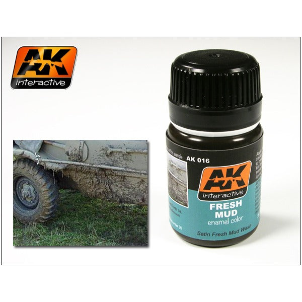 AK Interactive 016 Fresh Mud Effects