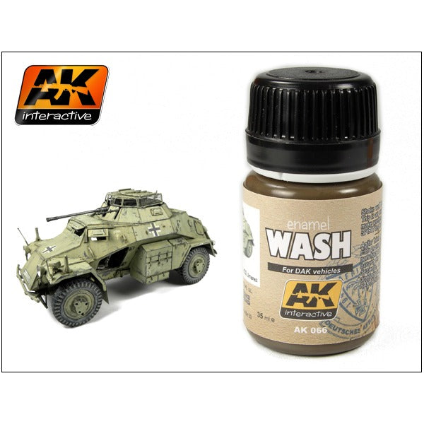 AK Interactive 066 Wash for Afrika Korps Vehicles