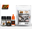 AK Interactive 091 Interior Weathering Set