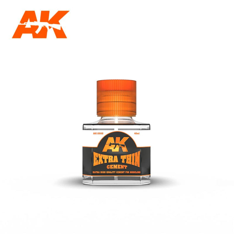 AK Interactive 12002 Extra Thin Cement  - 40ml