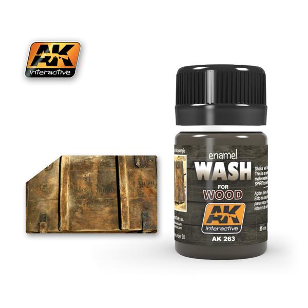 AK Interactive 263 Wash for Wood