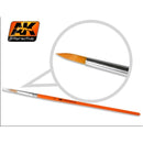 AK Interactive 606: 6 Synthetic Round Brush