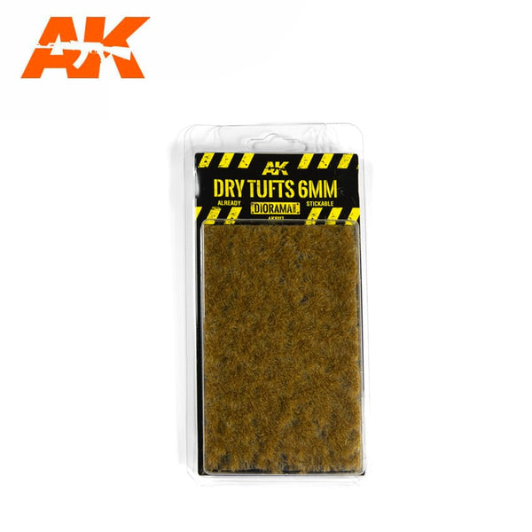 AK Interactive 8117Dry Tufts- 6mm