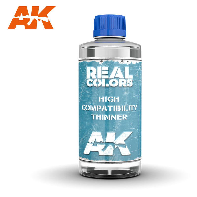 AK Interactive RC702 Real Colors: High Compatibility Thinner 400ml