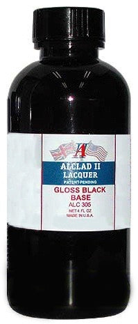 Alclad 304 Gloss Black Base 2oz