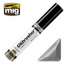 AMMO by Mig 3537 Oilbrush Aluminium