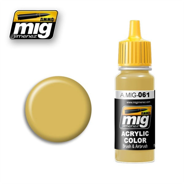 AMMO by Mig 061 Warm Sand-Yellow