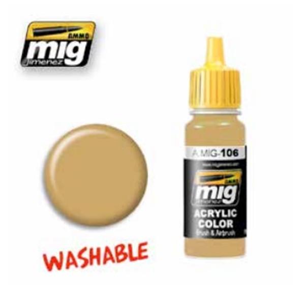 AMMO by Mig 106 Washable Sand RAL8020