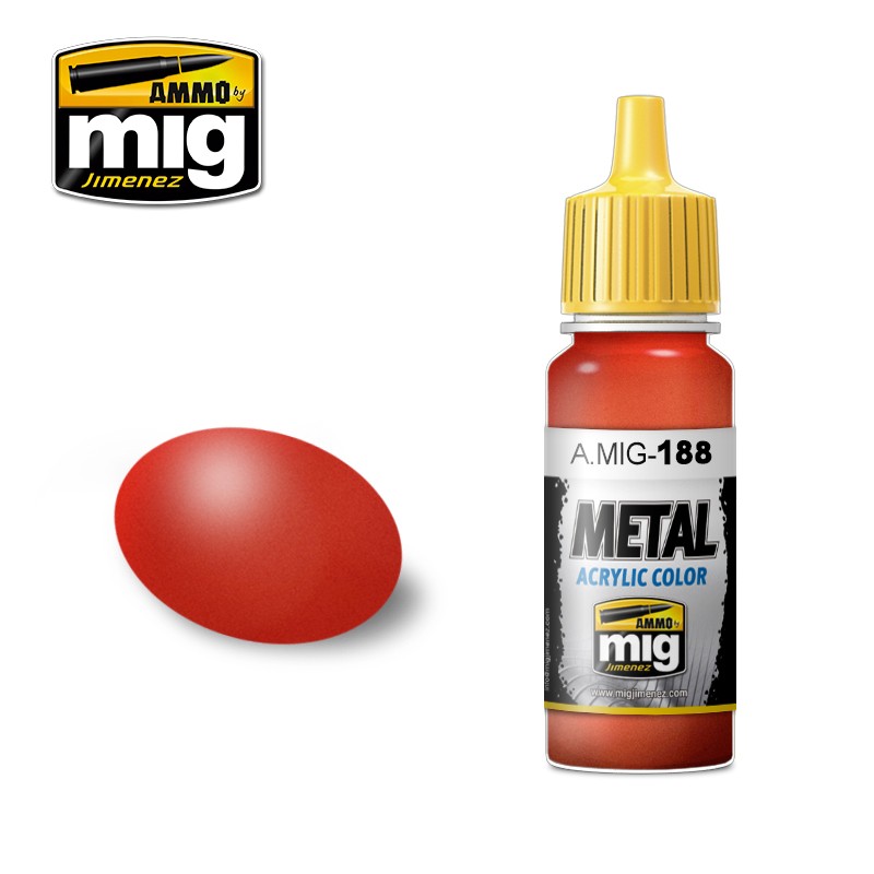 AMMO by Mig 188 Metallic Red