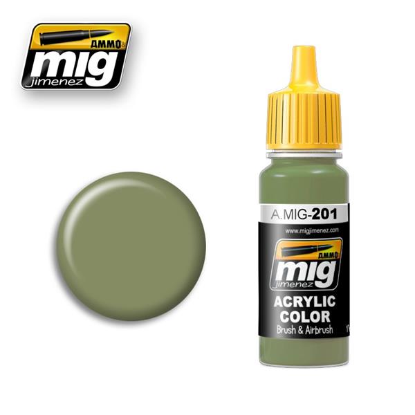 AMMO by Mig 201 Light Gray Green FS 34424