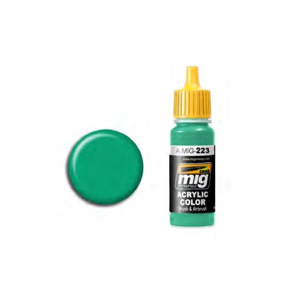 AMMO by Mig 223 Interior Turquoise Green