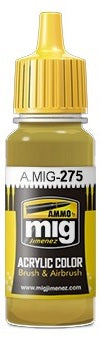 AMMO by Mig 275 Giallo Mimetico 3 (Mimetic Yellow 3) FS33434