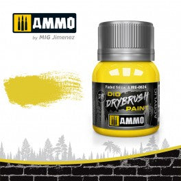 AMMO by Mig 624 Drybrush Paint - Faded Yellow