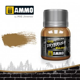 AMMO by Mig 626 Drybrush Paint - Light Brick