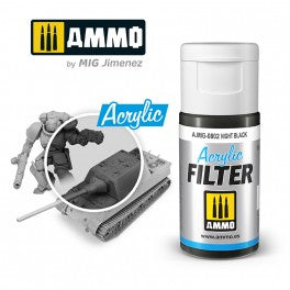 AMMO by Mig 0802 Acrylic Filter - Night Black