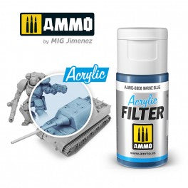 AMMO by Mig 0808 Acrylic Filter - Marine Blue