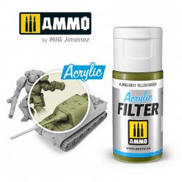 AMMO by Mig 0811  Acrylic Filter - Yellow Green